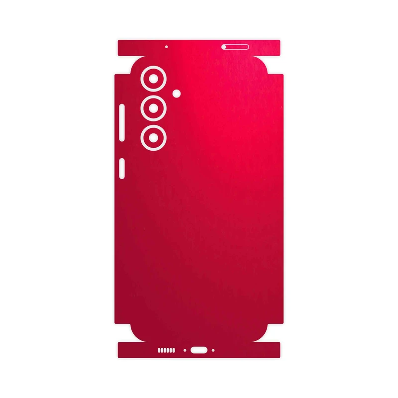 برچسب پوششی ماهوت مدل Matte-Warm-Red-FullSkin مناسب برای گوشی موبایل سامسونگ Galaxy S23 FE