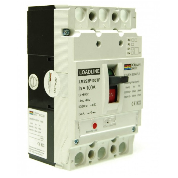 کليد اتوماتيک 100 آمپر دورمن اسمیت مدل LM3S3P100TF کليد اتوماتيک 100 آمپر دورمن اسمیت مدل LM3S3P100TF