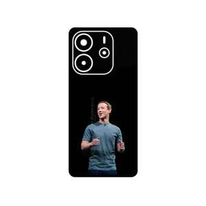 MAHOOT Mark_Zuckerberg Cover Sticker for Xiaomi Redmi Note 14 4G