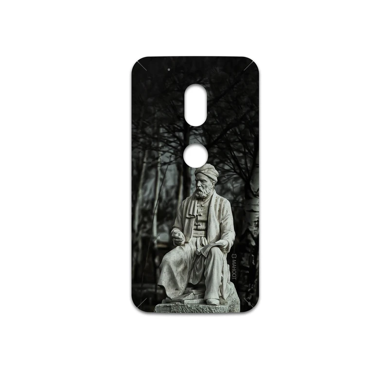 برچسب پوششی ماهوت مدل Ferdowsi-Logo مناسب برای گوشی موبایل موتورولا Moto G4 Play