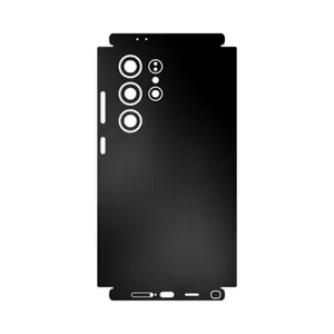 برچسب پوششی ماهوت مدل Matte-Black-FullSkin مناسب برای گوشی موبایل سامسونگ Galaxy S24 Ultra