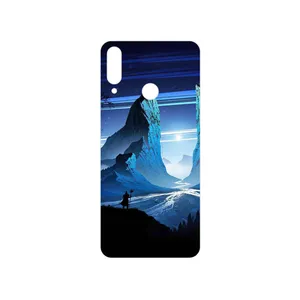 MAHOOT Blue Mountains Digital Art Cover Sticker for LG W30