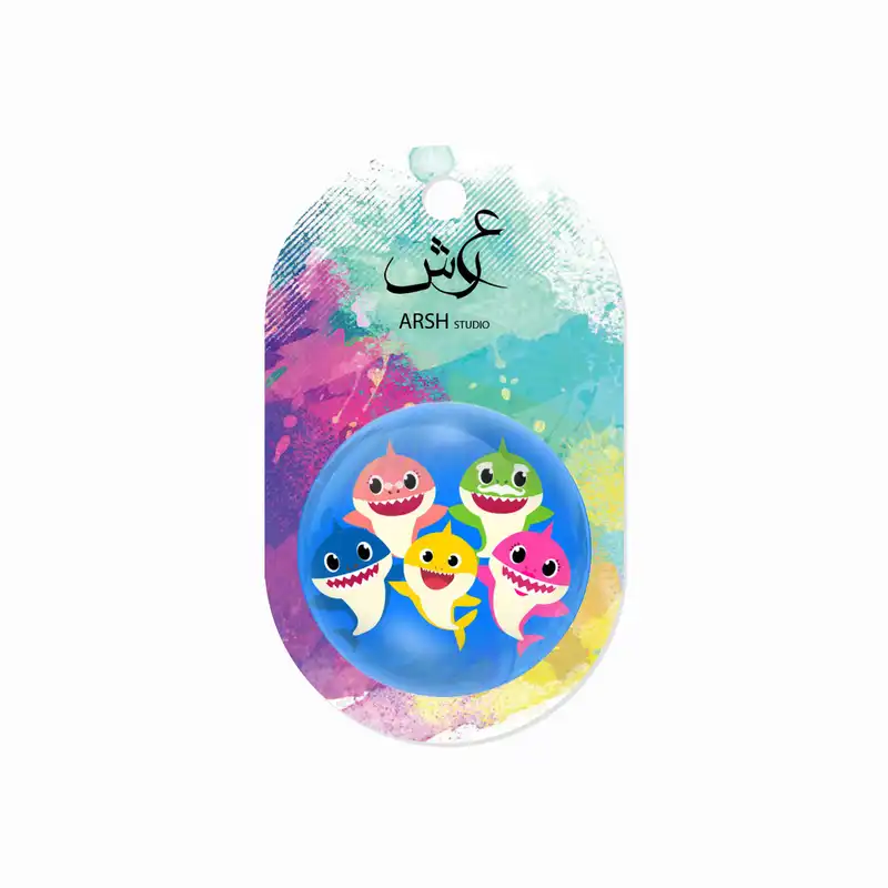 مگنت عرش طرح بیبی شارک Baby Shark کد Asm473
