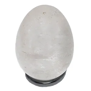 سنگ راف مدل تخم مرغ کوارتز کد 005