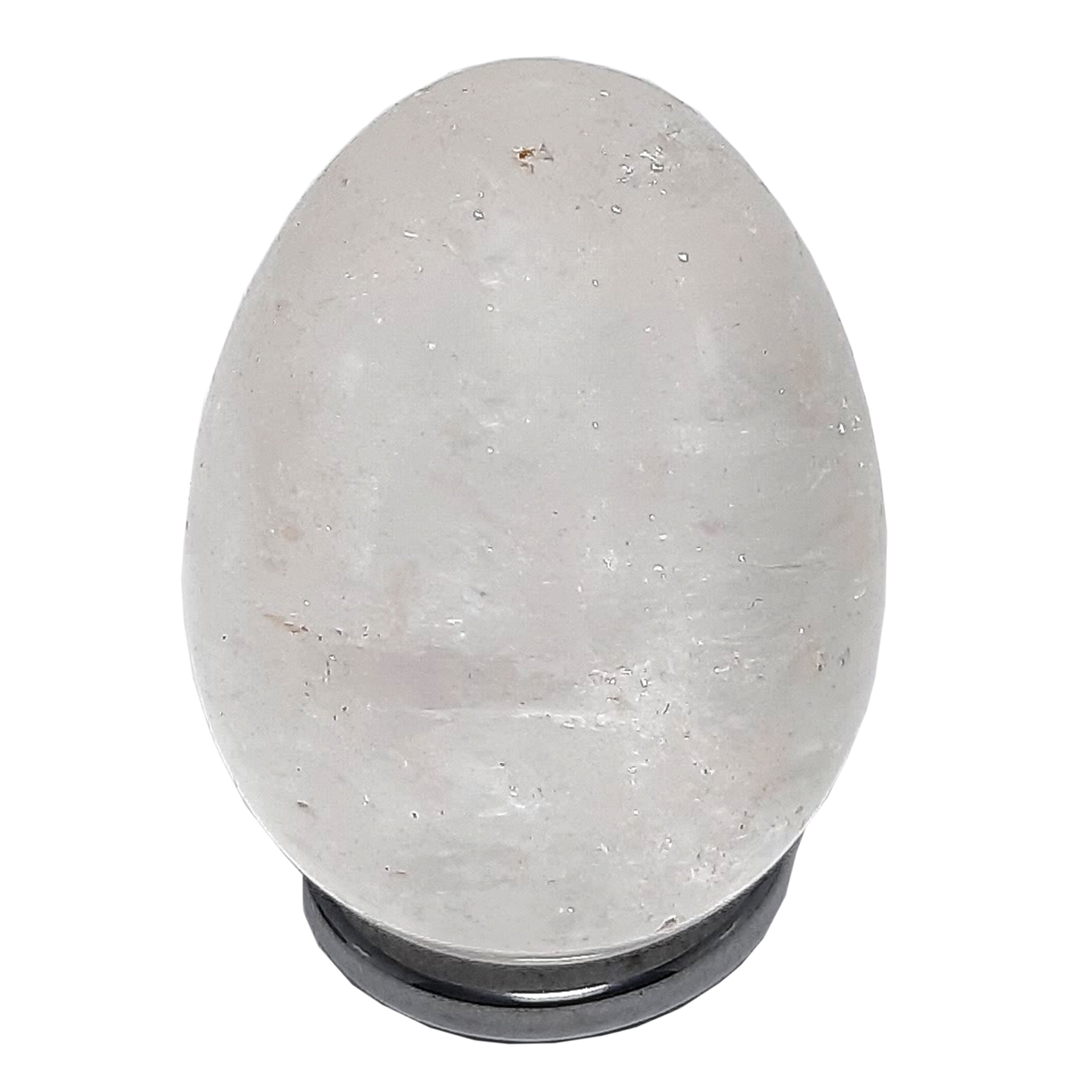 سنگ راف مدل تخم مرغ کوارتز کد 005