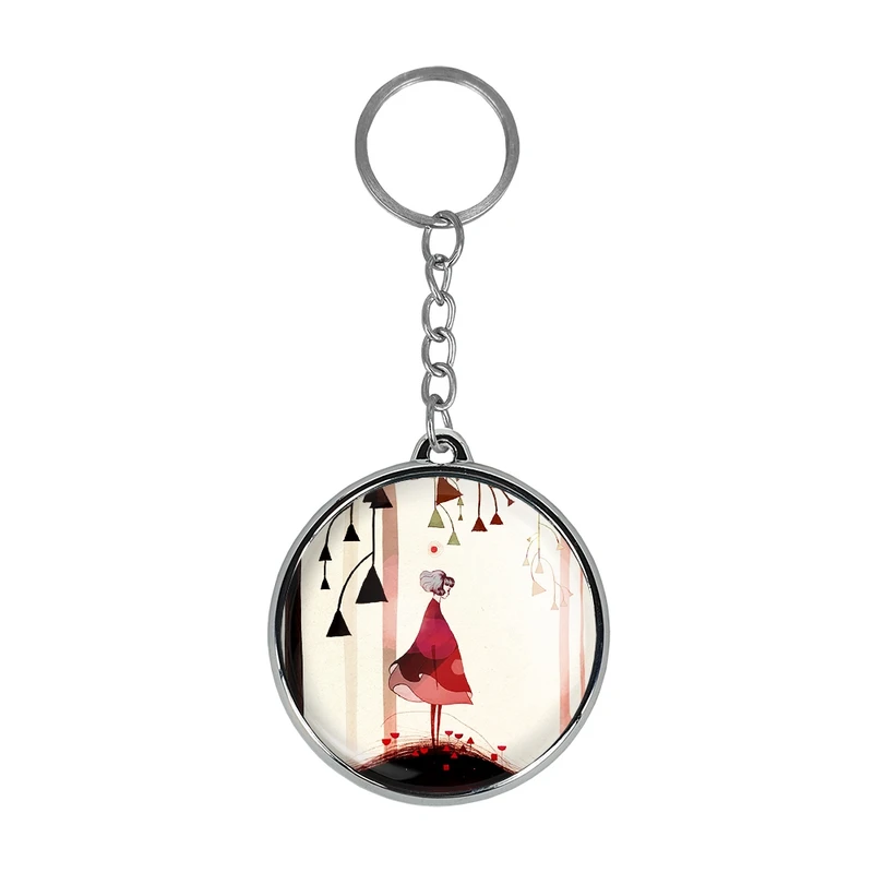 جاکلیدی خندالو طرح بازی گریس (Gris) مدل دوطرفه کد 3554135542