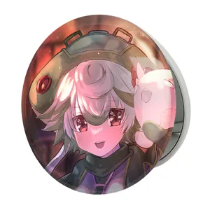 آینه جیبی خندالو طرح میدوری انیمه ساخته شده در پرتگاه مدل تاشو کد 24365 