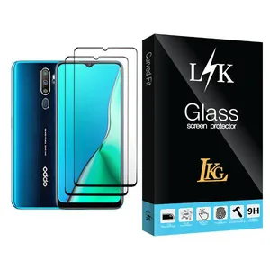 LKG LK Glass MIX002 Screen Protector For Oppo A9 (2020) Pack Of 2
