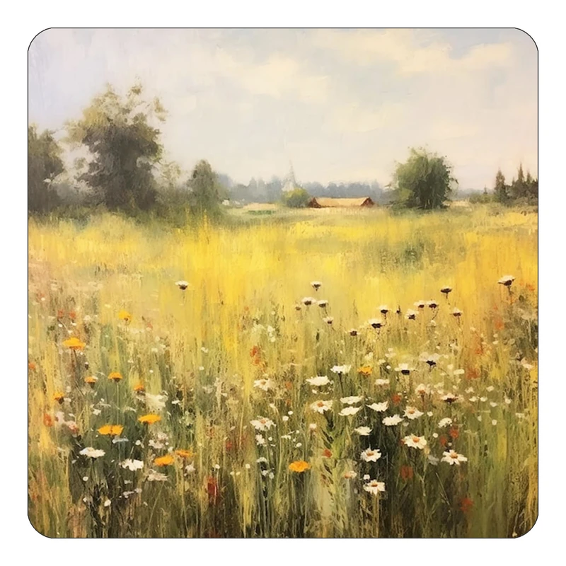 مگنت کاکتی طرح نقاشی رنگ روغن مدل mp73708