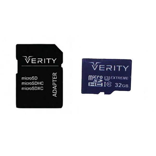 کارت حافظه microSDHC وریتی مدل 533X کلاس 10 استاندارد UHS-I U1 سرعت 80MBps ظرفیت 32 گیگابایت به همراه آداپتور SD