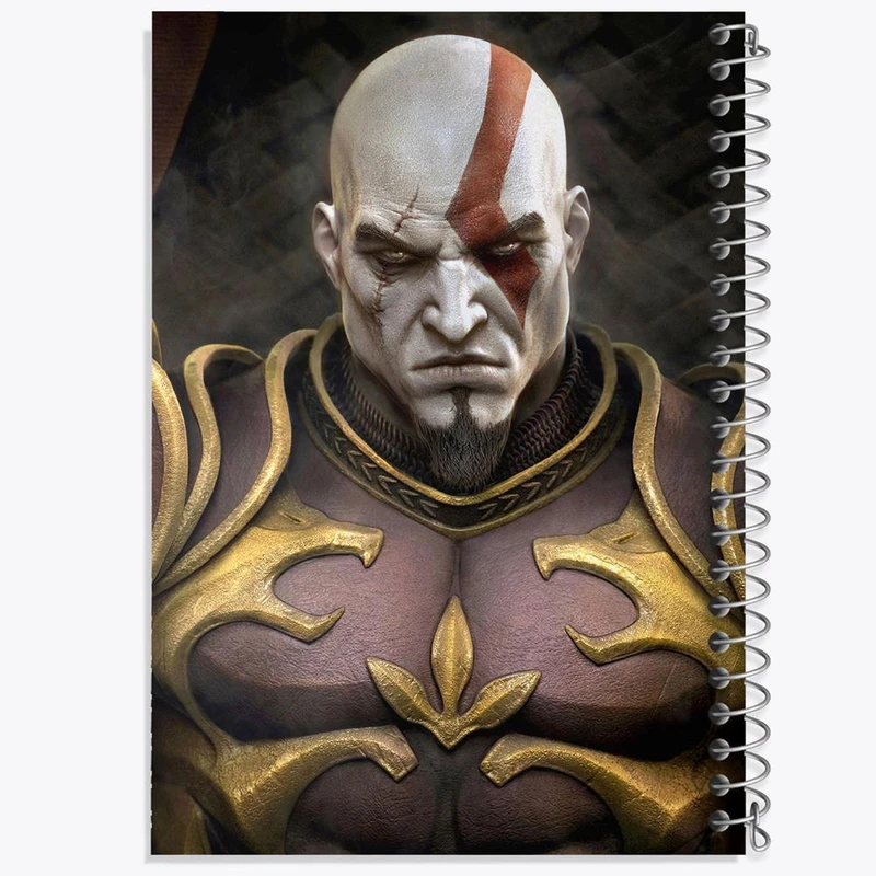 دفتر نت موسیقی 50 برگ خندالو مدل خدای جنگ God Of War کد 4856