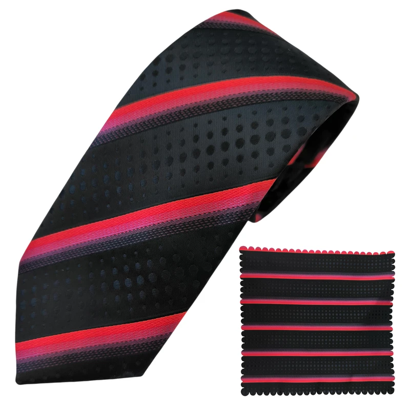 ست کراوات و دستمال جیب مردانه هکس ایران مدل KT-286