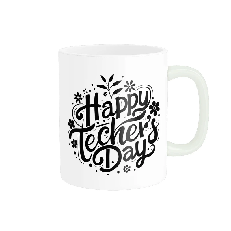 ماگ پادآفرین مدل مناسبتی طرح روز معلم مبارک کد p8906