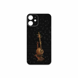 MAHOOT Persian Fiddle Instrument Cover Sticker for Apple iPhone 12 mini
