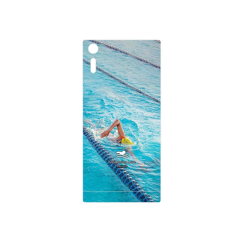 برچسب پوششی ماهوت مدل Swimming مناسب برای گوشی موبایل سونی Xperia XZ