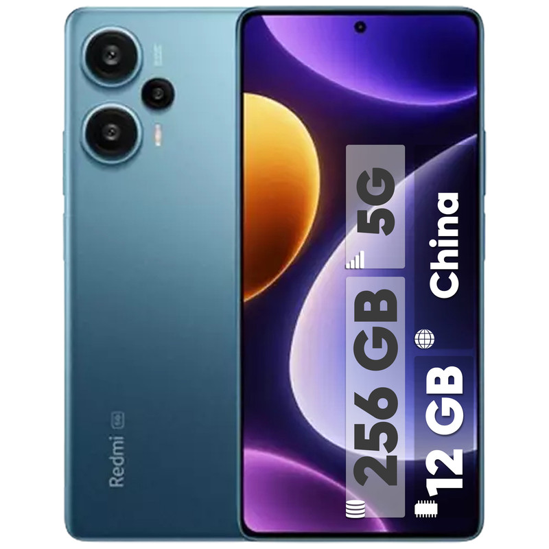 گوشی موبایل شیائومی مدل Redmi Note 12 Turbo 5G دو سیم کارت ظرفیت 256 گیگابایت و رم 12 گیگابایت - پک چین و رام گلوبال 