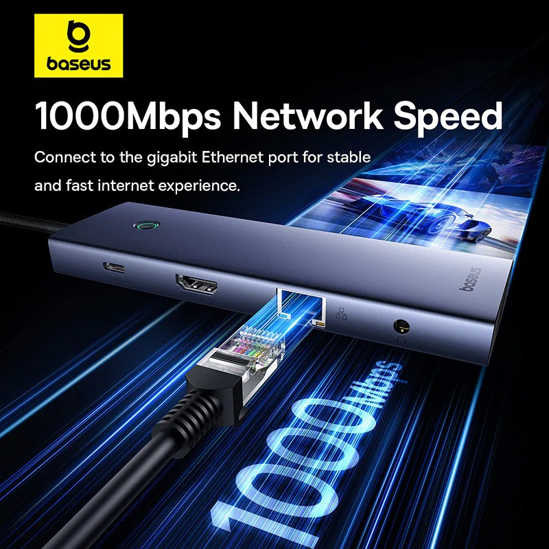 هاب 10 پورت USB-C بیسوس مدل B-C811