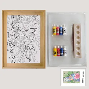 بسته رنگ آمیزی سالوت مدل PWN9922 مجموعه 10 عددی