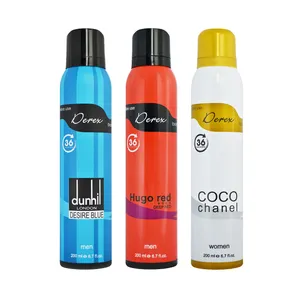 اسپری بدن زنانه دریکس مدل T12 حجم 200 میلی لیتر مجموعه ۳ عددی