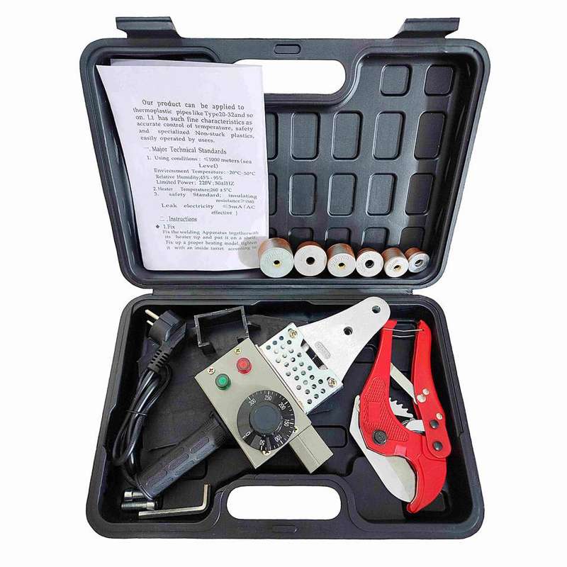 دستگاه جوش لوله پلیمری مدل SPIK مجموعه 8 عددی