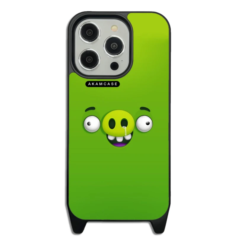 کاور آکام مدل AMC-WLA14PRO-ANGRY BIRDS3 مناسب برای گوشی موبایل اپل iPhone 14 Pro