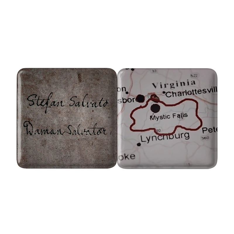 مگنت خندالو مدل خاطرات یک خون آشام The Vampire Diaries کد A209 مجموعه 2 عددی