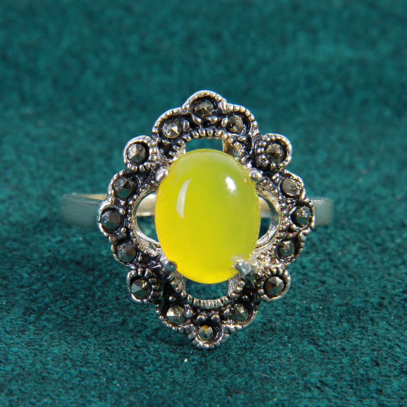 انگشتر نقره زنانه بازرگانی میلادی مدل شرف الشمس کد AW_268 انگشتر نقره زنانه بازرگانی میلادی مدل شرف الشمس کد AW_268