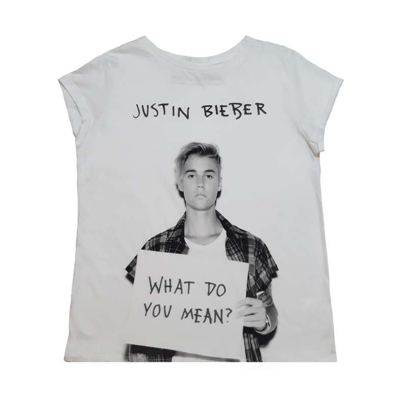 تی شرت آستین کوتاه دخترانه اچ اند ام کد 2911