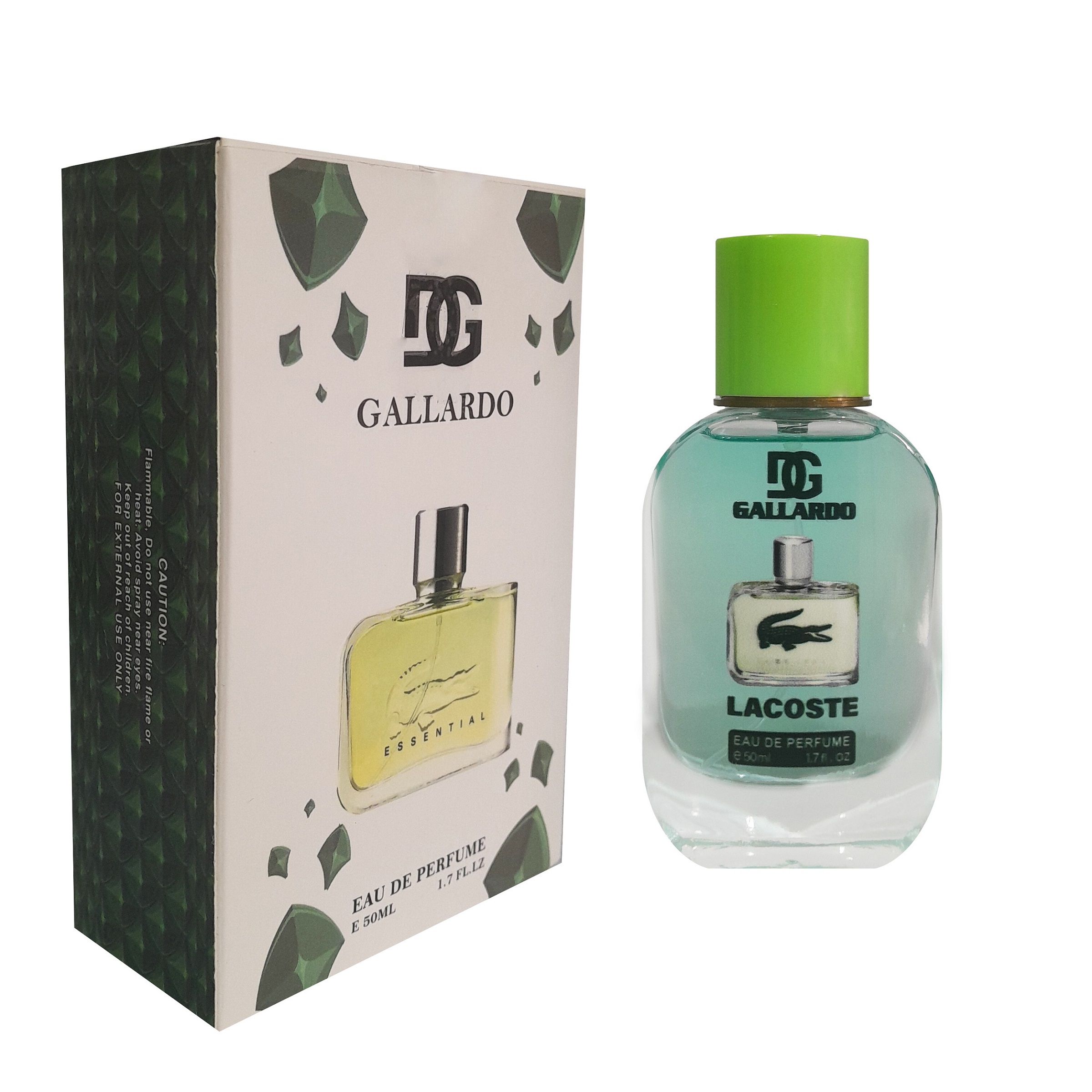 ادو پرفیوم مردانه گالاردو مدل Lacoste Essential با رایحه خنک حجم 50 میلی لیتر