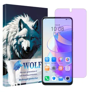 Wolf Eye Care model anti-purple screen protector suitable for Honor X7a mobile phone