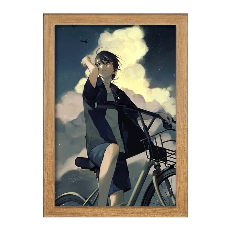 تابلو خندالو مدل شینپی انیمه سامرتایم رندرینگ کد 24236