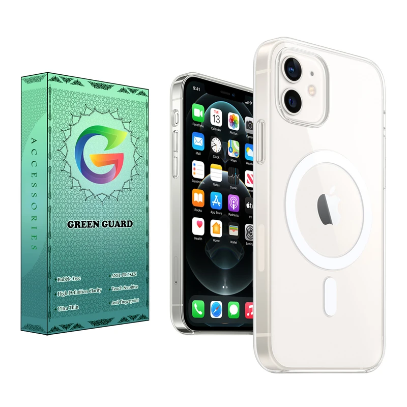 کاور گرین گارد مدل CR_Magsafe کد Clear 542 مناسب برای گوشی موبایل اپل Iphone 12