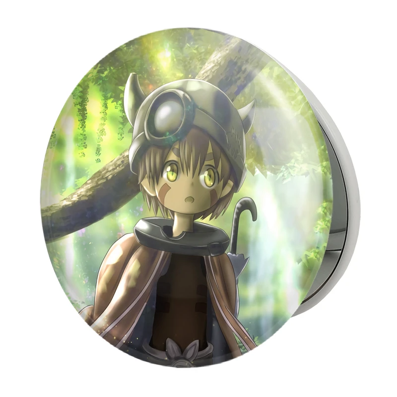 آینه جیبی خندالو طرح ریگ انیمه ساخته شده در پرتگاه مدل تاشو کد 24372 