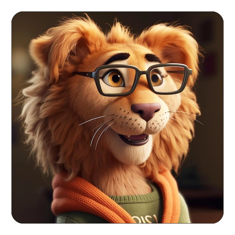 مگنت کاکتی طرح حیوانات کارتونی مدل mp28648