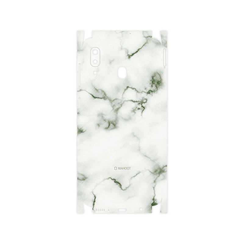برچسب پوششی ماهوت مدل Blanco-Smoke-Marble-FullSkin مناسب برای گوشی موبایل سامسونگ Galaxy A20s