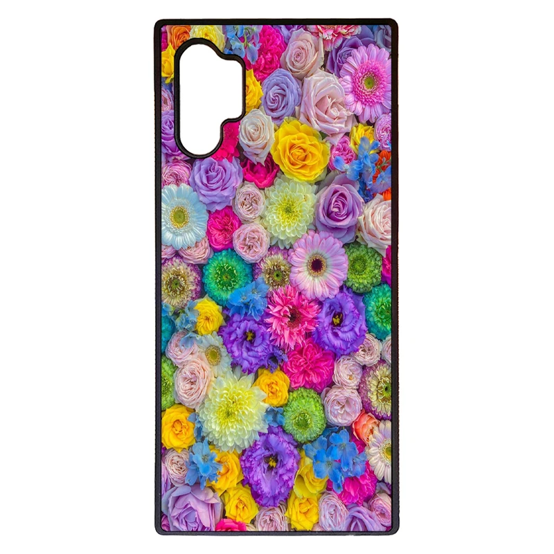 کاور گالری وبفر طرح گلدار مناسب برای گوشی موبایل سامسونگ galaxy note 10 plus