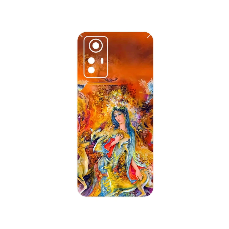 برچسب پوششی ماهوت مدل Persian miniature 2 مناسب برای گوشی موبایل شیائومی Redmi Note 12S