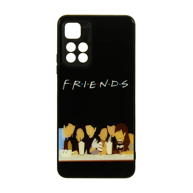 کاور مدل Glass کد Friends مناسب برای گوشی موبایل شیائومی Poco M4 Pro