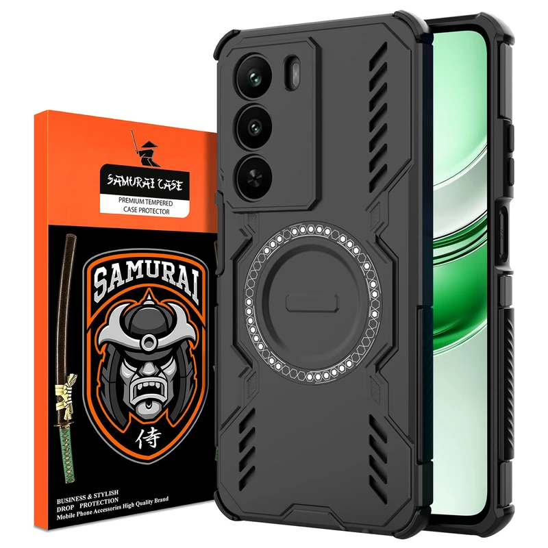  کاور سامورایی مدل Hunter مناسب برای گوشی موبایل ریلمی C71 / ریلمی C75 / ریلمی Narzo 80 Lite 5G