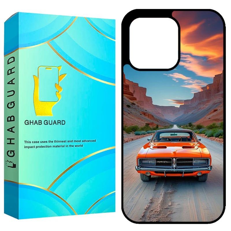 کاور قاب گارد طرح ماشین مدل GCHP14PM مناسب برای گوشی موبایل اپل iPhone 14 Pro Max