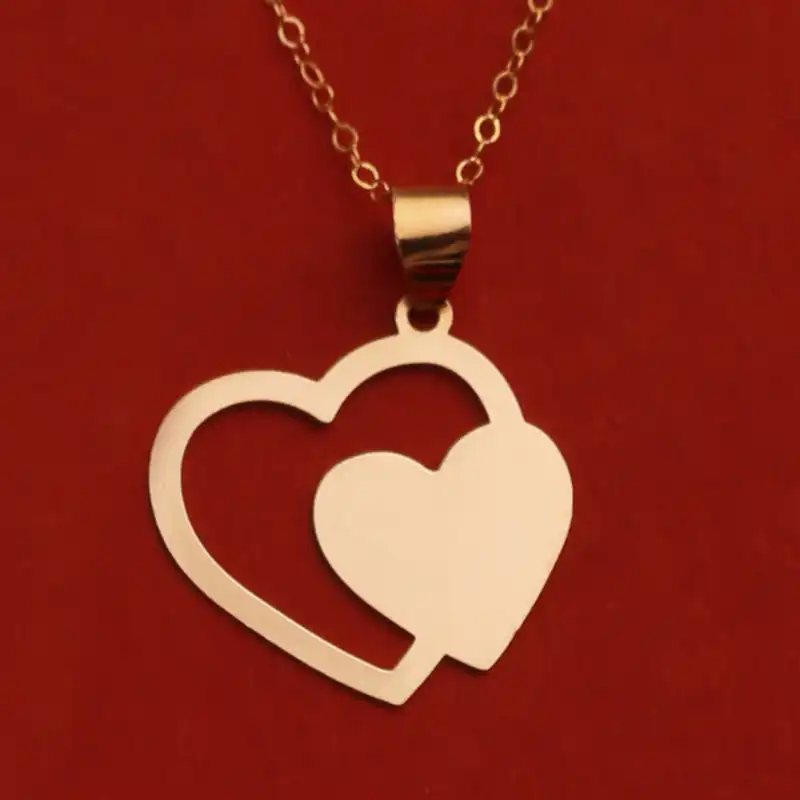 گردنبند طلا 18 عیار زنانه الن نار مدل قلب ELN10323084