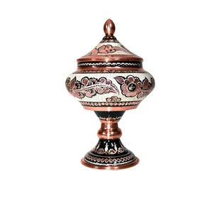 شکلات خوری مسی میناکاری گوهرچین کد6958