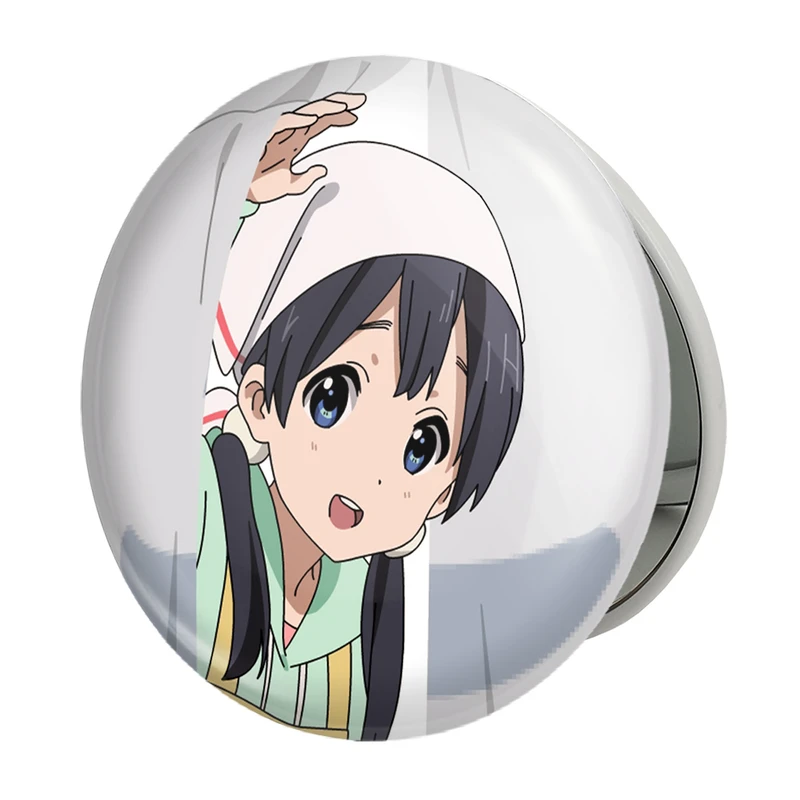 آینه جیبی خندالو طرح کیتاشیراکاوا تاماکو انیمه فروشگاه تاماکو Tamako Market مدل تاشو کد 22520 