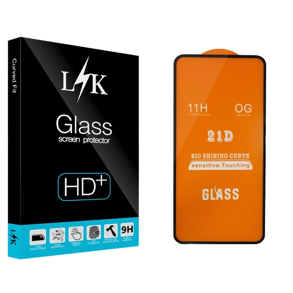 محافظ صفحه نمایش ال کی مدل Hard glass مناسب برای گوشی موبایل سامسونگ Galaxy A11