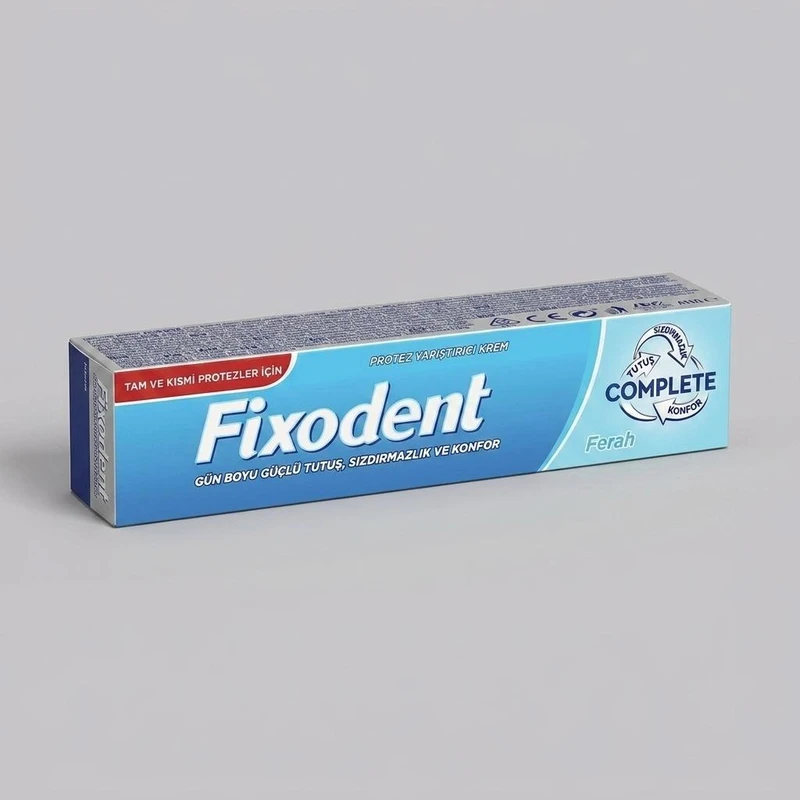چسب دندان مصنوعی فیکسودنت مدل Complete Ferah وزن 47 گرم 