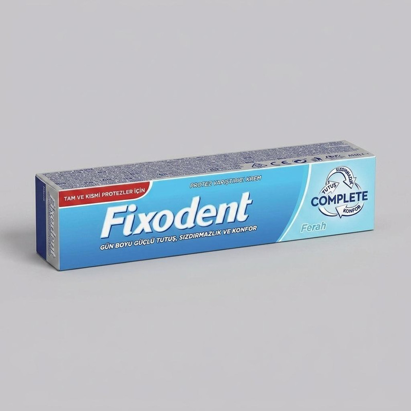 چسب دندان مصنوعی فیکسودنت مدل Complete Ferah وزن 47 گرم 