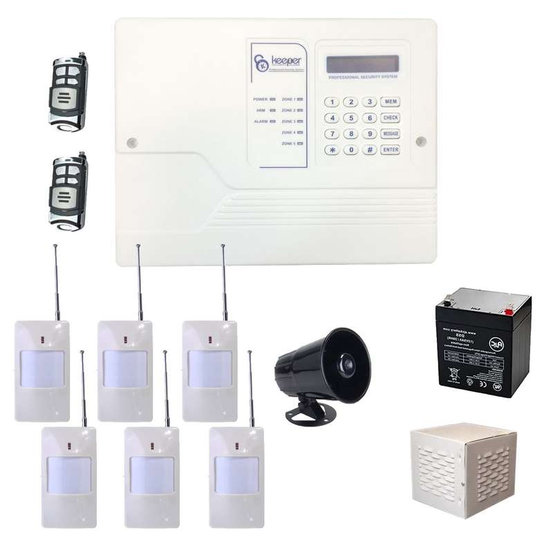 سیستم دزدگیر سیم کارتی کیپر مدل KEGS6-W