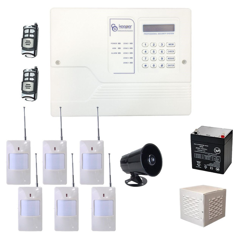 سیستم دزدگیر سیم کارتی کیپر مدل KEGS6-W