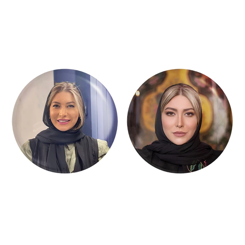 مگنت خندالو مدل فریبا نادری کد 62646263 مجموعه 2 عددی