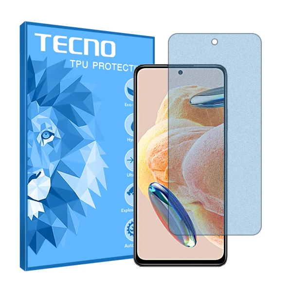 محافظ صفحه نمایش مات ضد اشعه آبی تکنو مدل HyMBLU مناسب برای گوشی موبایل شیائومی Redmi Note 12 Pro 4G